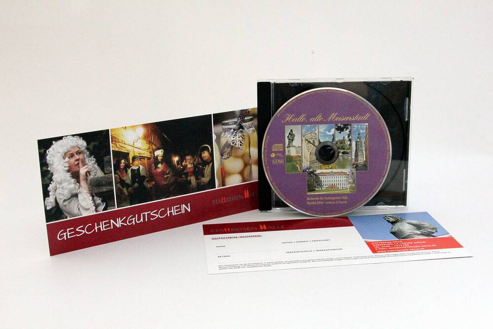 Geschenk-Set: "Halle, alte Musenstadt"